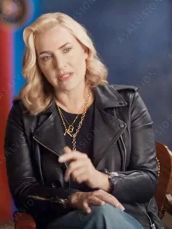 Asal Vision Leather Jackets | The Regime Kate Winslet Leather Jacket Black