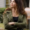 Asal Vision Leather Jackets | The Rookie Bailey Nune Suede Leather Jacket Green
