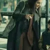 Asal Vision Women Coats | The Signal Season 1 Mira Trench Coat Grey