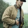 Asal Vision Cotton Jackets | The Signal Sven Stand Collar Bomber Jacket Light Khaki