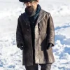 Asal Vision Men Coats | The Thicket Peter Dinklage Trench Leather Coat Black