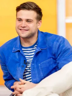 Asal Vision Cotton Jackets | The Today Show 2024 Leo Woodall Cotton Jacket Blue