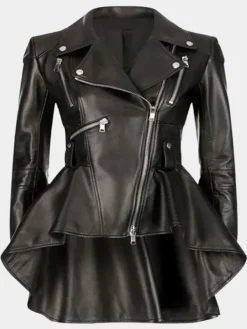 Asal Vision Black Jackets | Leather Jackets | The Umbrella Academy Allison Hargreeves Leather Jacket Black