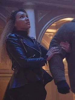 Asal Vision Black Jackets | Leather Jackets | The Umbrella Academy Allison Hargreeves Leather Jacket Black