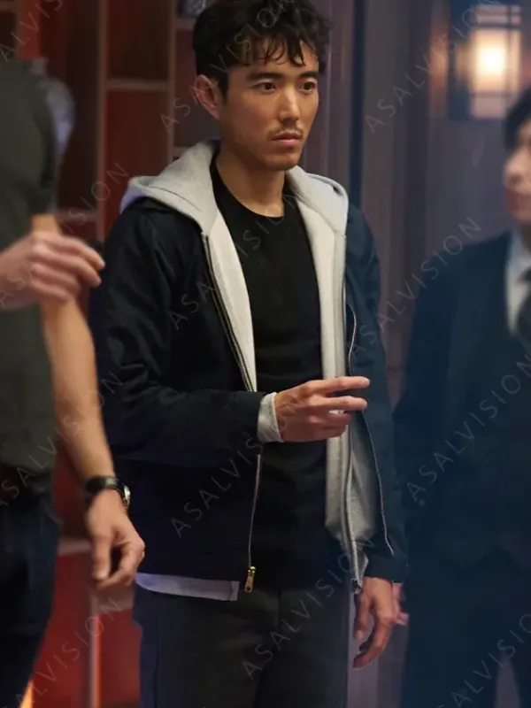 Asal Vision Cotton Jackets | The Umbrella Academy Season 4 Ben Hargreeves Jacket Navy Blue