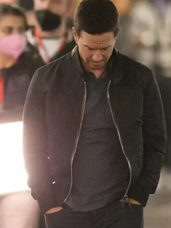 Asal Vision Cotton Jackets | The Union Mark Wahlberg Bomber Jacket Black