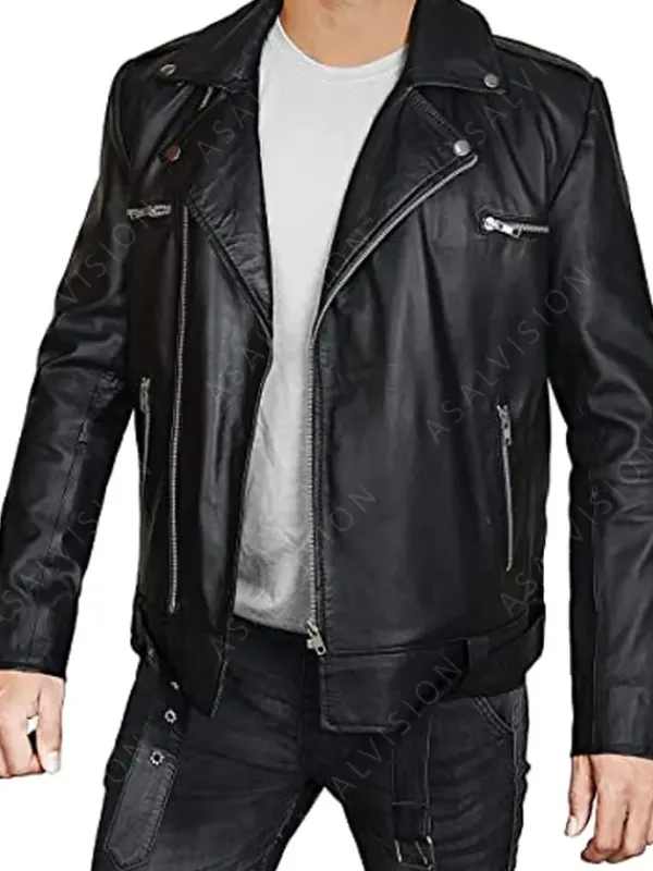 Asal Vision Black Jackets | Leather Jackets | The Walking Dead Negan Leather Jacket Black