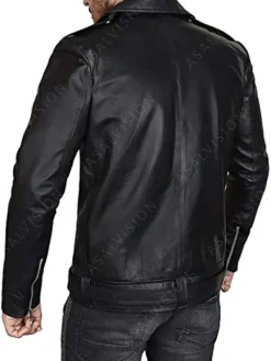 Asal Vision Black Jackets | Leather Jackets | The Walking Dead Negan Leather Jacket Black