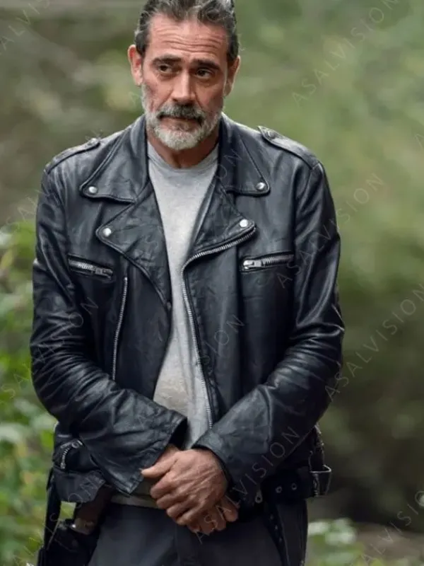Asal Vision Black Jackets | Leather Jackets | The Walking Dead Negan Leather Jacket Black