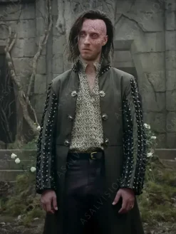 Asal Vision Men Coats | The Witcher Season 3 Rience Leather Coat