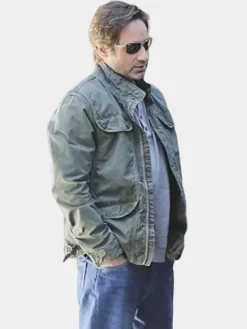Asal Vision Cotton Jackets | The X-Files Fox Mulder Cotton Jacket Green