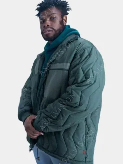 Asal Vision Cotton Jackets | They Cloned Tyrone Fontaine Jacket Green