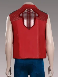 Asal Vision Vests | Thor Love And Thunder Red Vest Red and Black