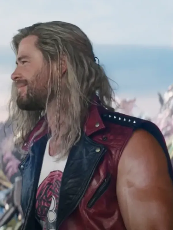 Asal Vision Vests | Thor Love And Thunder Red Vest Red and Black