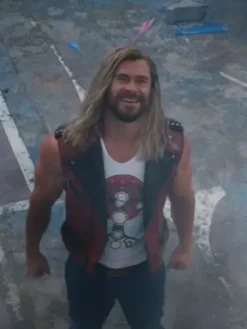 Asal Vision Vests | Thor Love And Thunder Red Vest Red and Black