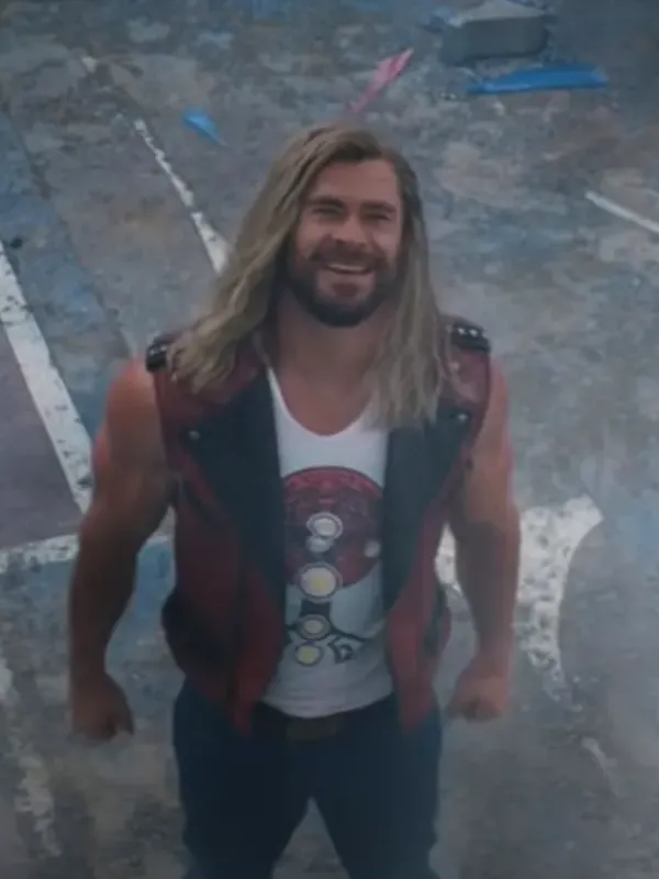 Asal Vision Vests | Thor Love And Thunder Red Vest Red and Black
