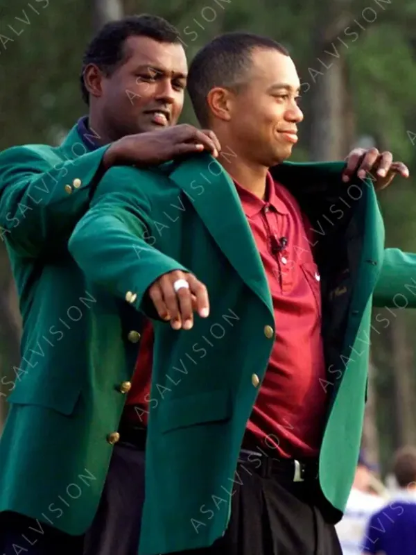 Asal Vision Blazers | Tiger Woods Masters Jacket Green