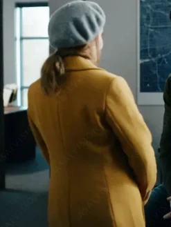 Asal Vision Women Coats | Tipline Mysteries Dial 1 For Murder Holland Roden Coat Mustard