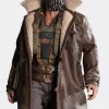 Asal Vision Men Coats | Tom Hardy Dark Knight Rises Bane Coat Brown