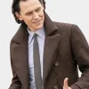 Asal Vision Men Coats | Tom Hiddleston Loki Season 2 Peacoat Brown