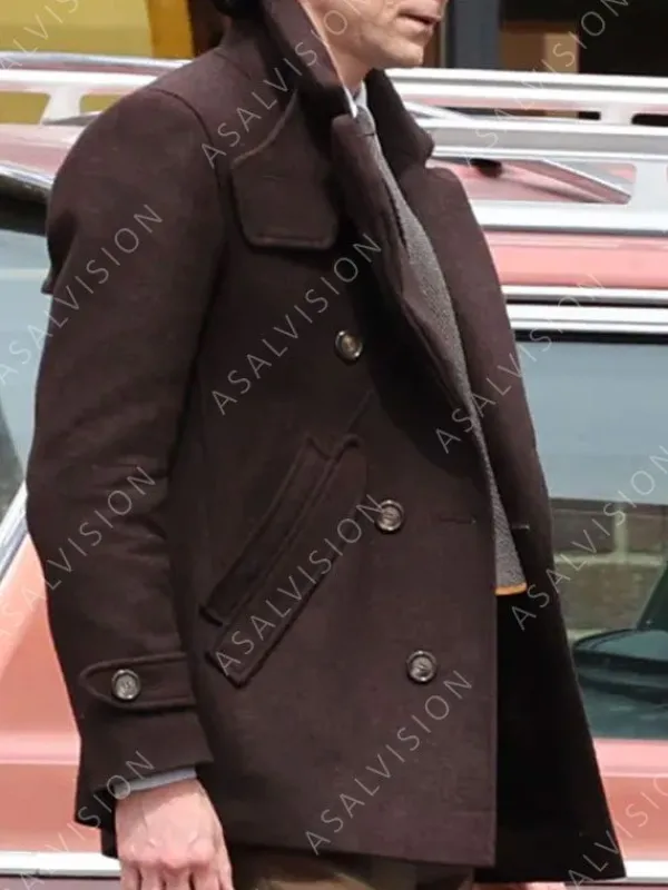 Asal Vision Men Coats | Tom Hiddleston Loki Season 2 Peacoat Brown