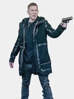 Asal Vision Men Coats | Tommy Egan Power Book IV Cotton Coat Black