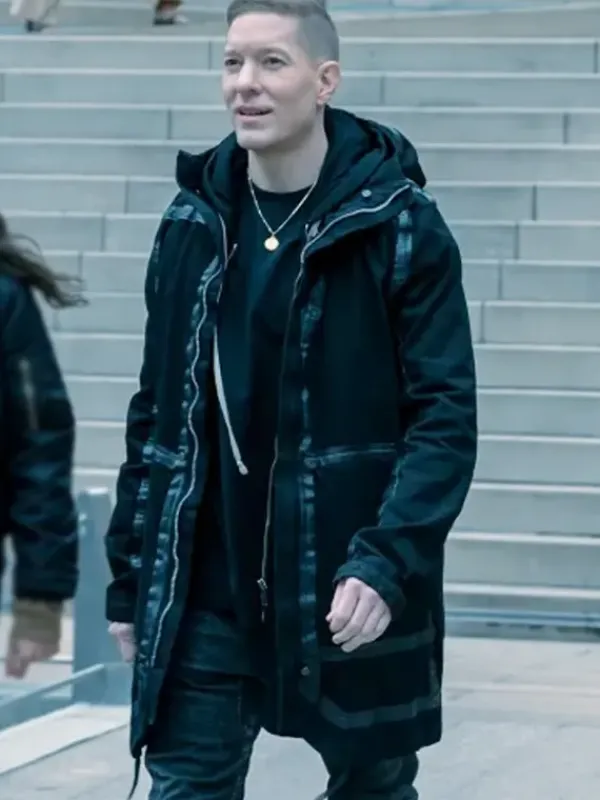 Asal Vision Men Coats | Tommy Egan Power Book IV Cotton Coat Black