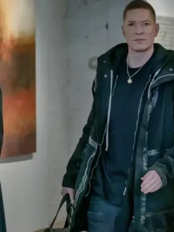 Asal Vision Men Coats | Tommy Egan Power Book IV Cotton Coat Black