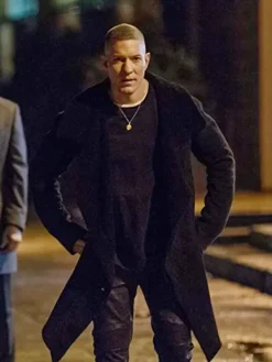 Asal Vision Men Coats | Tommy Egan Trench Coat Black