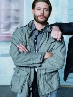 Asal Vision Cotton Jackets | Tracker Season 1 Russell Shaw Cotton Jacket Green