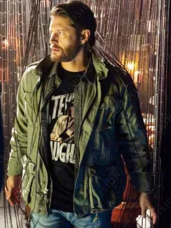 Asal Vision Cotton Jackets | Tracker Season 1 Russell Shaw Cotton Jacket Green