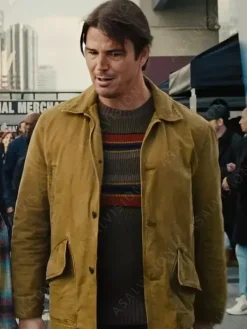 Asal Vision Cotton Jackets | Trap 2024 Josh Hartnett Jacket Brown