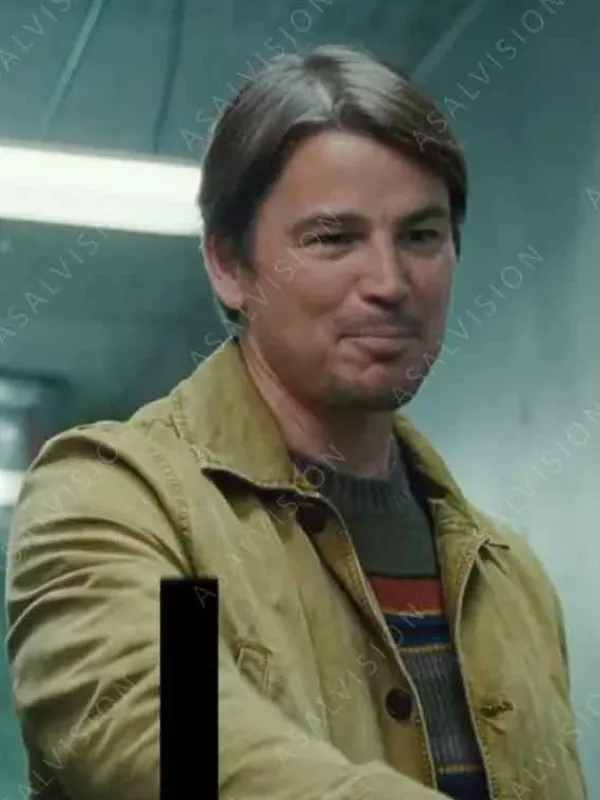Asal Vision Cotton Jackets | Trap 2024 Josh Hartnett Jacket Brown