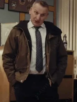Asal Vision Cotton Jackets | True Detective Season 4 Ted Corsaro Jacket Brown