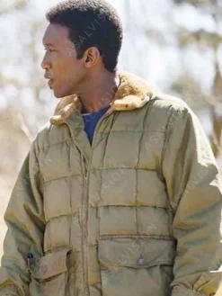 Asal Vision Cotton Jackets | True Detective Wayne Hays Shearling Collar Jacket