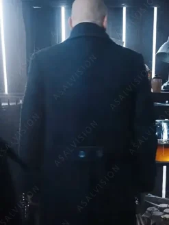 Asal Vision Men Coats | Uncle Fester Wednesday Coat Black