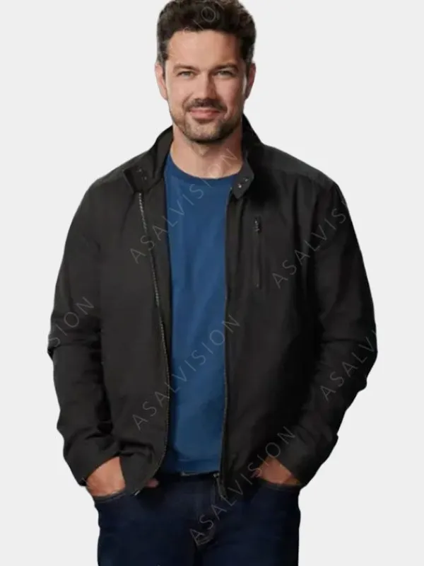 Asal Vision Cotton Jackets | Under The Christmas Sky 2023 David Robinson Jacket Black