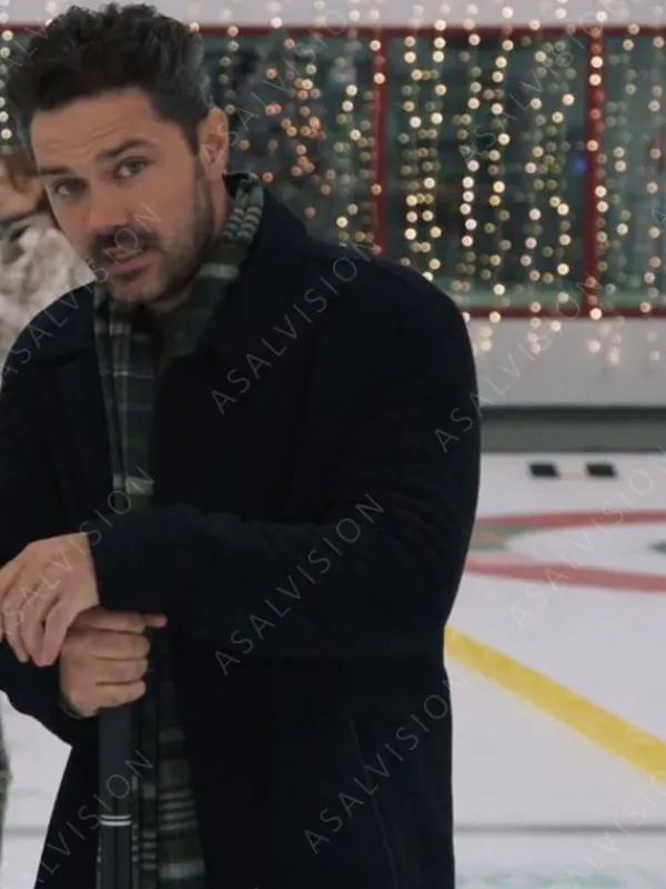Asal Vision Men Coats | Under The Christmas Sky 2023 David Robinson Coat Navy Blue