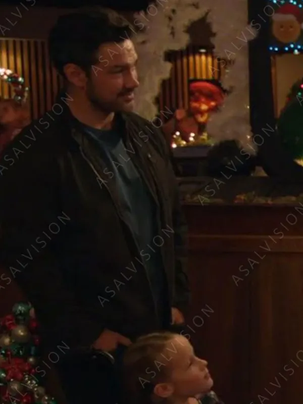Asal Vision Cotton Jackets | Under The Christmas Sky 2023 David Robinson Jacket Black