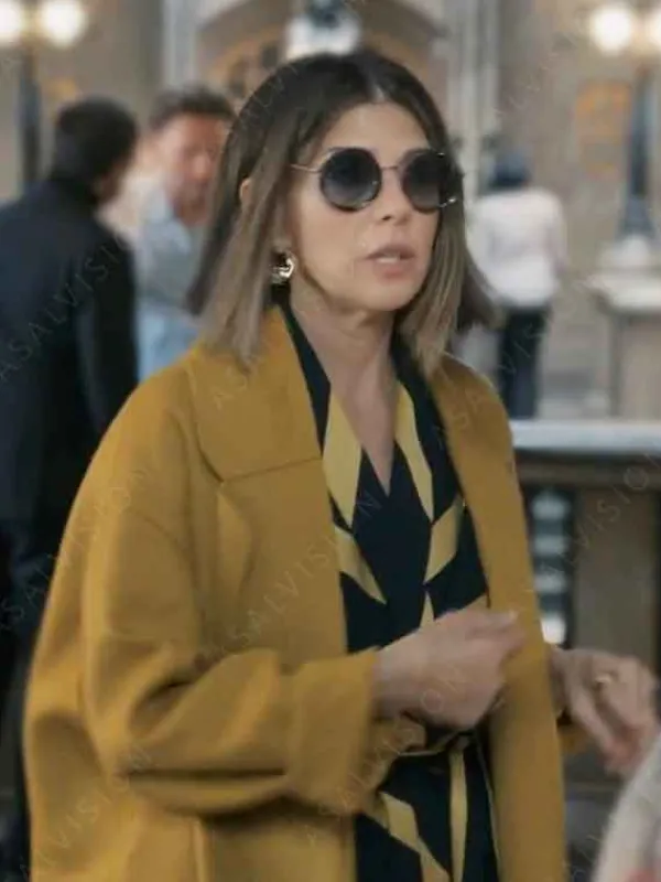 Asal Vision Women Coats | Upgraded Claire DuPont Trench Coat Mustard