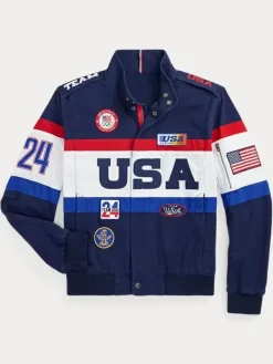 Asal Vision Cotton Jackets | Cotton Jackets | USA Olympic Closing Ceremony Jacket 2024