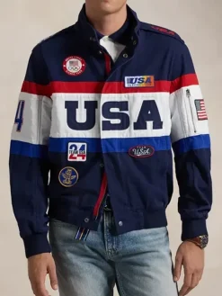 Asal Vision Cotton Jackets | Cotton Jackets | USA Olympic Closing Ceremony Jacket 2024