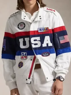Asal Vision Cotton Jackets | Cotton Jackets | USA Olympic Closing Ceremony Jacket 2024