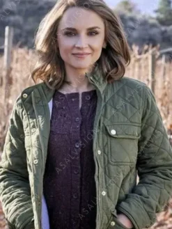 Asal Vision Cotton Jackets | Valentine in the Vineyard Frankie Baldwin Jacket Green