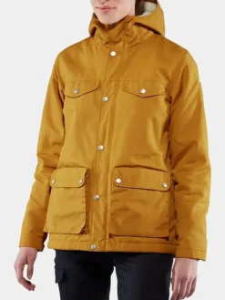 Asal Vision Cotton Jackets | Vigil 2021 Rose Leslie Hooded Jacket Yellow