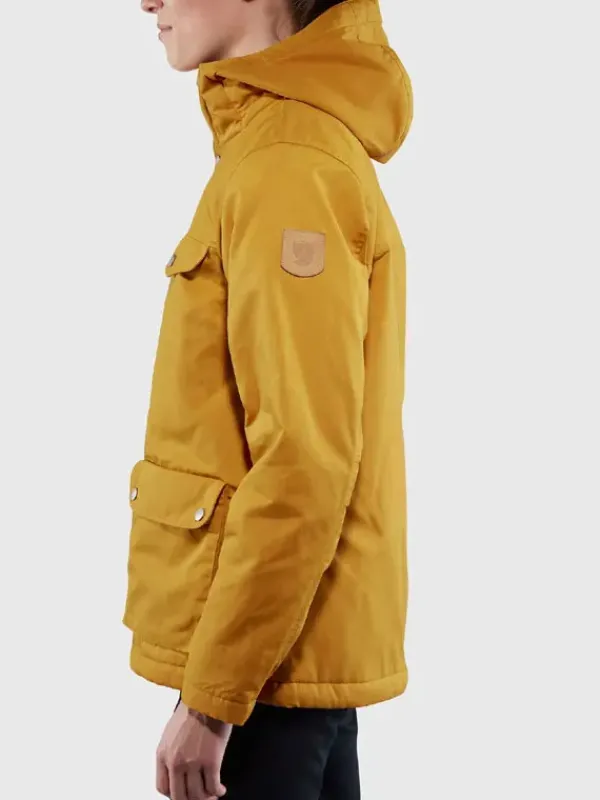 Asal Vision Cotton Jackets | Vigil 2021 Rose Leslie Hooded Jacket Yellow