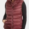 Asal Vision Vests | Virgin River Melinda Monroe Puffer Vest Maroon