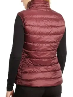 Asal Vision Vests | Virgin River Melinda Monroe Puffer Vest Maroon