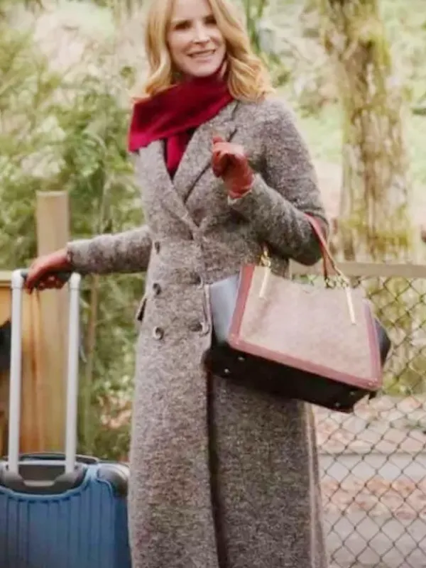 Asal Vision Women Coats | Virgin River Season 2 Jenny Cooper Coat Grey
