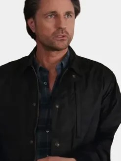 Asal Vision Cotton Jackets | Virgin River Season 2 Martin Henderson Jacket Black
